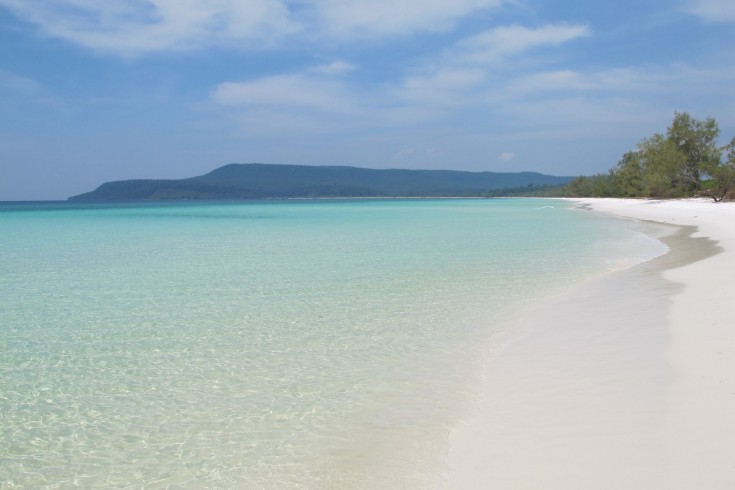 Just another beach on Koh Rong Photo by: Caroline Major