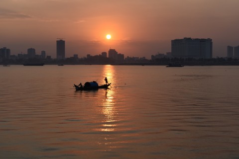 Sunset boat trip